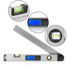 STAHLWERK DW-45 ST Rapporteur d'angle numérique avec niveau à bulle 0-230 degrés