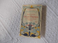Ancien Calendrier Parfumeurs. Gellé Frères 1902.