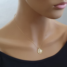 Pendentif étoile croissant 18