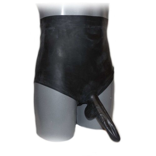 Grand pantalon latex - latex, avec
