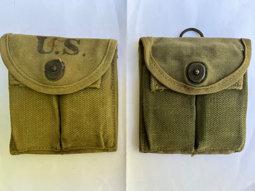 Paire pochettes m1 ww2 - de, us