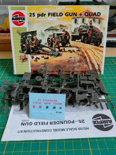 Airfix 25 pdr field - 25,
