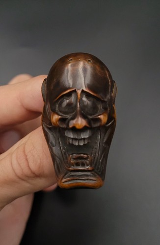 Netsuke masque hannya - hannya,