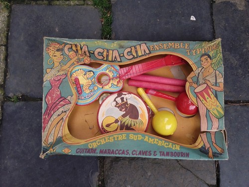 Ancien jouet musicale cha - jouet,