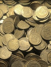 50 pièces de 50 centimes