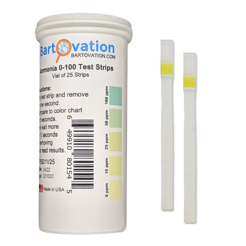 Ammonia test strips - test,