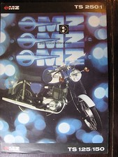  BROCHURE CATALOGUE  MOTO 1978  MZ TS 250/1 TS 125 / 150