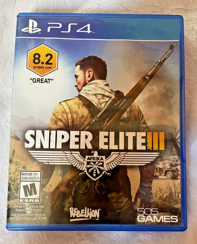 Sniper elite iii sony - sniper,
