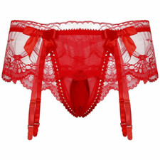 Porte-jarretelles homme string