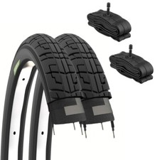 2 PNEUS 12 1/2 X 1.75 2 1/4 + CHAMBRES AMERICA POUR VÉLO DE MONTAGNE ENFANT