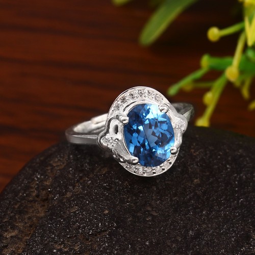 Bague argent sterling - en,