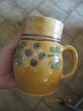 Ancien Pichet Pot à Eau Poterie Alsacienne de SOUFFLENHEIM Alsace