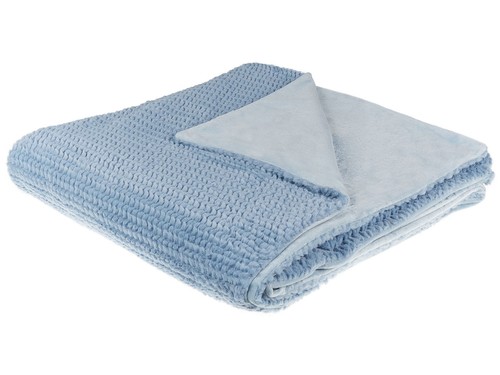 Plaid bleu 200 220 cm - 200,