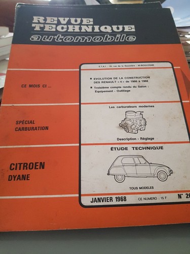 Revue technique citroën diane - revue,