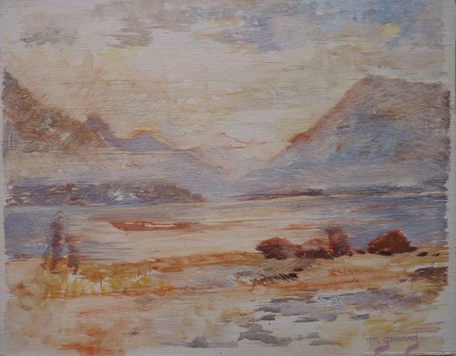 Maud gerard huile - (1915-2013),