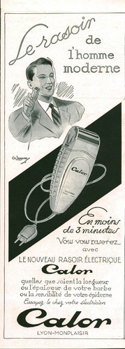Publicité ancienne rasoir