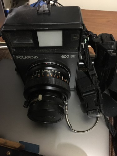 Vintage polaroid 600 with - vintage,