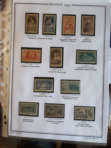 Timbres france 3 - timbres, france,
