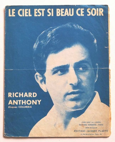 Partition vintage sheet music