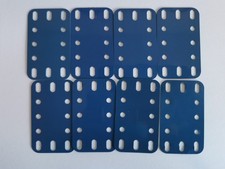 MECCANO LOT DE 8 PLAQUES EN