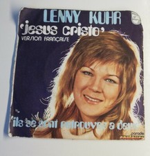 N1299 Vinyle 45 tours Lenny kuhr jesus Cristo ils se sont retrouves à deux 