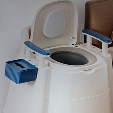 Portable Bedside Commode White