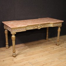 Table Console Verni Étage