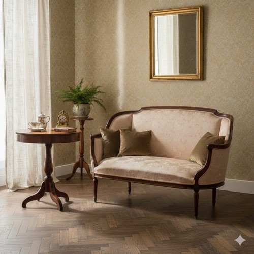 Canapé ancien style - ancien,