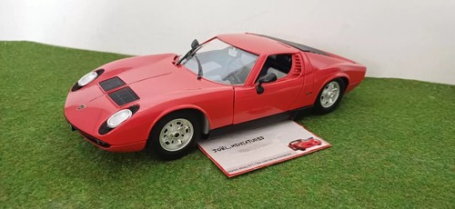 Lamborghini miura rouge coupé - lamborghini,