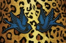 Coppia rondini patch