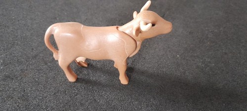 Vache vintage marron clair - vache,