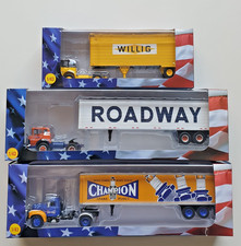 Lot de 3 camions semi
