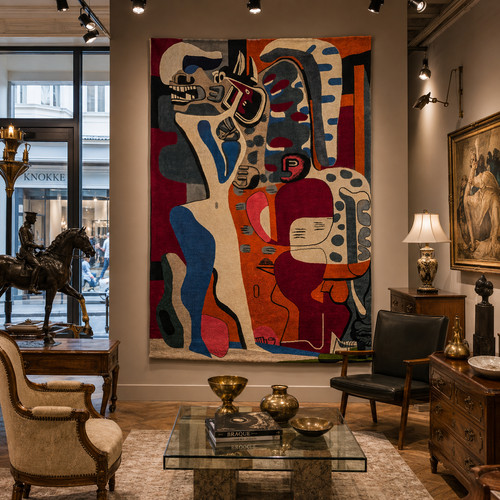 Tapis après corbusier - le,