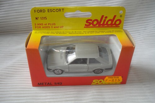 Solido 1315 ford - solido, gris