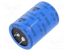 Condensateur: électrolytique