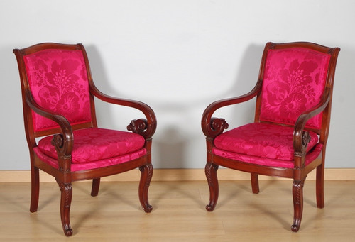 Paire fauteuils - de,