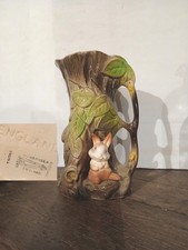 Barbotine anglaise pichet lapin SYLVAC