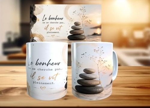 Mug humeur bonheur le - mug,