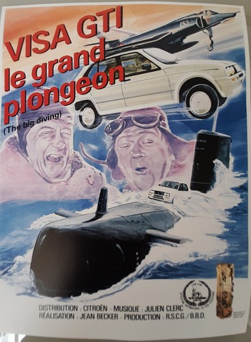 Affiche poster citroen - affiche,