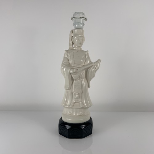 Pied lampe céramique - , musicien
