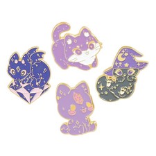  4pcs alliage chat chaton