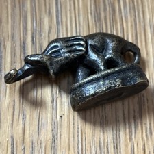 Ancien  poids  a Opium Birman