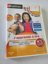 JEU PC GRAINES DE GENIE "J APPRENDS A LIRE  " 5-7 ANS  MINDSCAPE NEUF