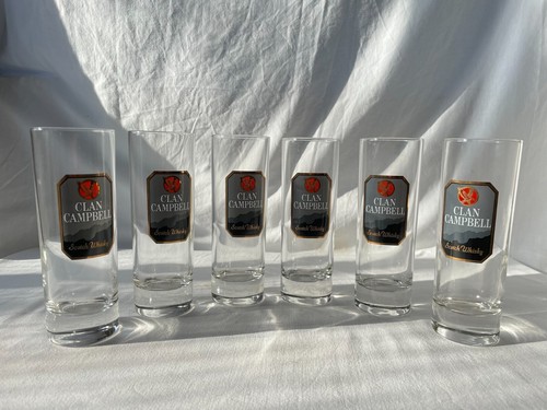 Lot verres clan campbell - 6,