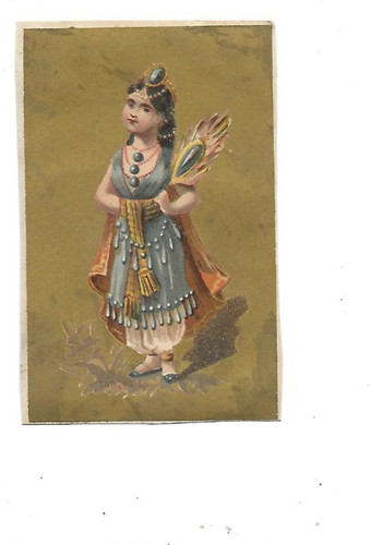 Chromo ancien publicitaire fin - publicitaire,