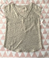 Haut / top femme fluide beige