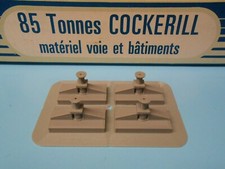 4 pieds de grue Cockerill Jouef adaptable en I3D# PTC36#