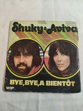 N1847 Vinyle 45-tours Shuky & Aviva bye,bye,a bientôt ,des dimanches d'amour