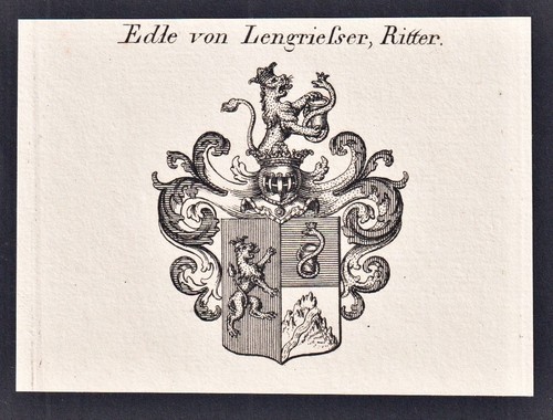 Lengriesser chevalier blason - chevalier,