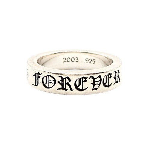 Chrome hearts forever ring - chrome,
